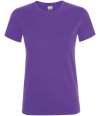 01825 Ladies Regent T Shirt dark purple colour image